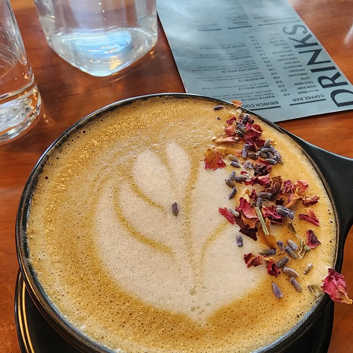 Maple Bourbon Latte