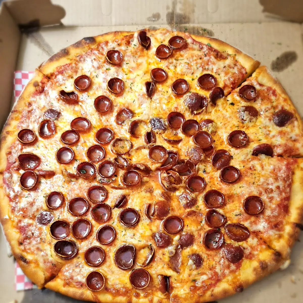 Cheese and Pepperoni Pizza