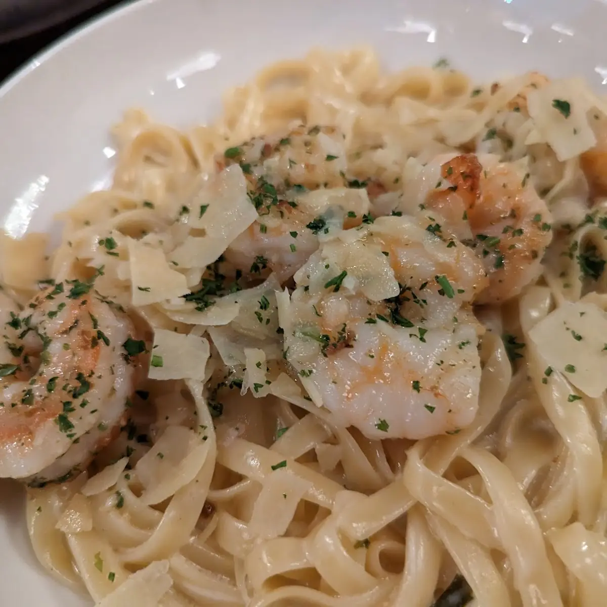Shrimp Alfredo
