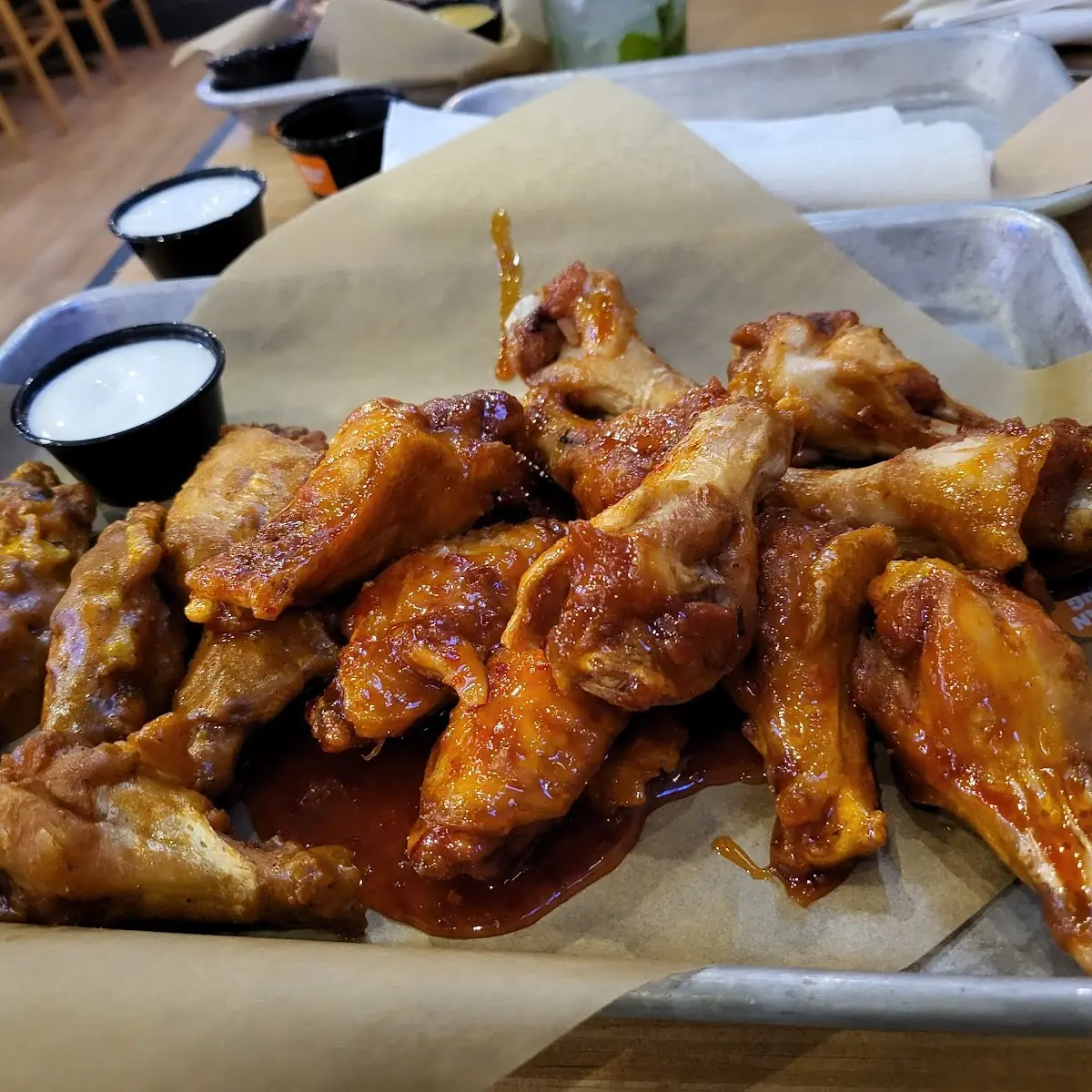 Parmesan Wings Mild Wings Combo