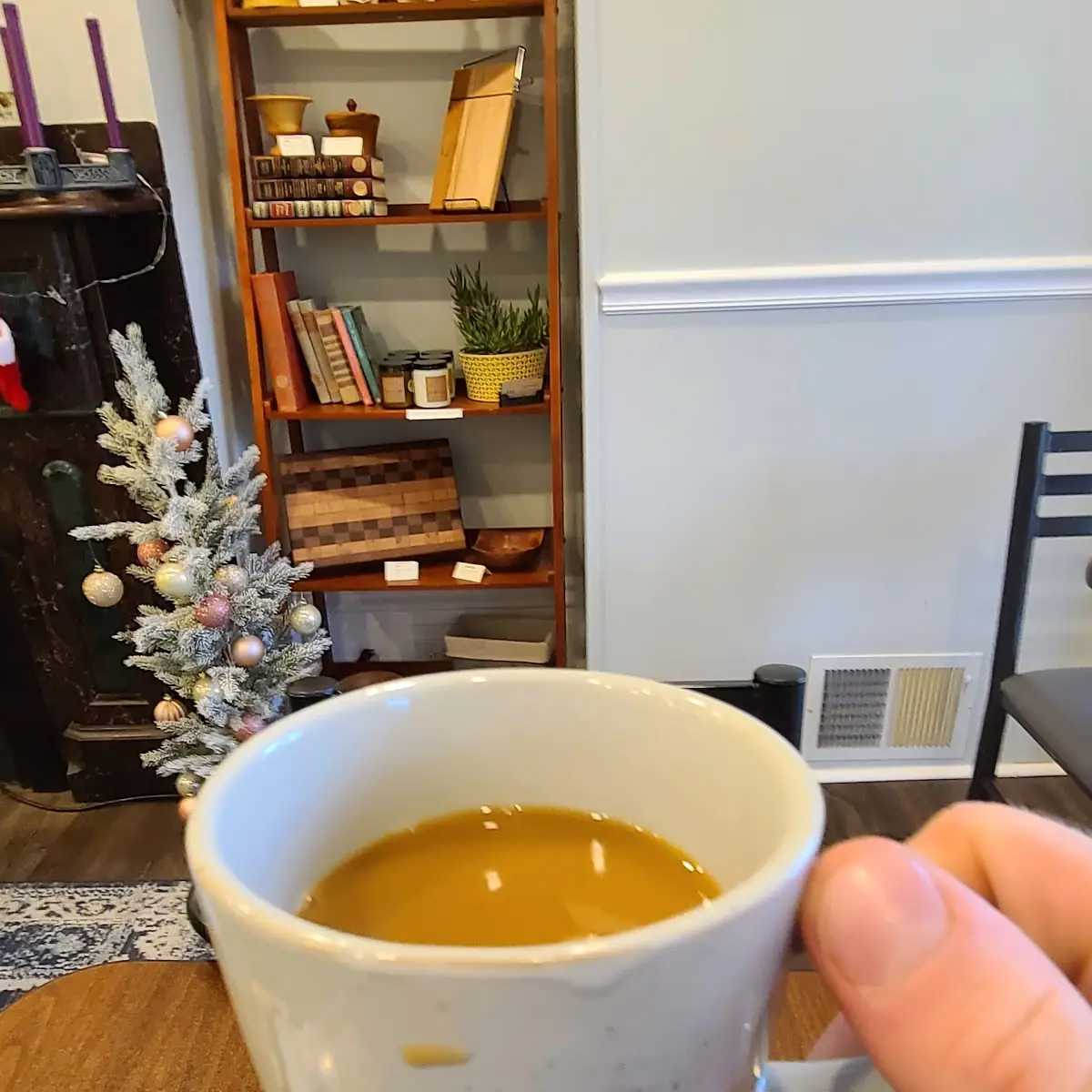 House Coffee with Almond Milk