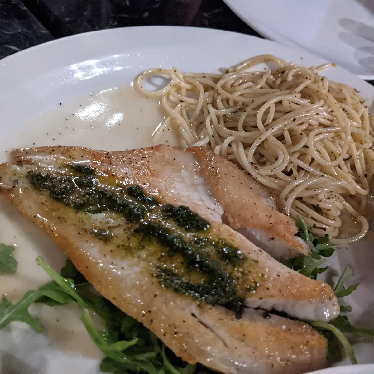 Grilled Sea-Bass Fillet