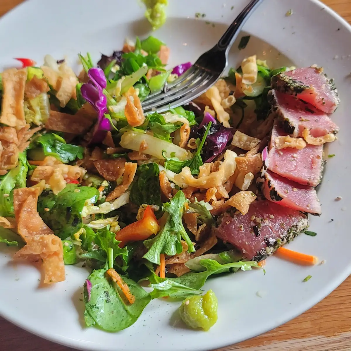 Enlightened Seared Ahi Salad