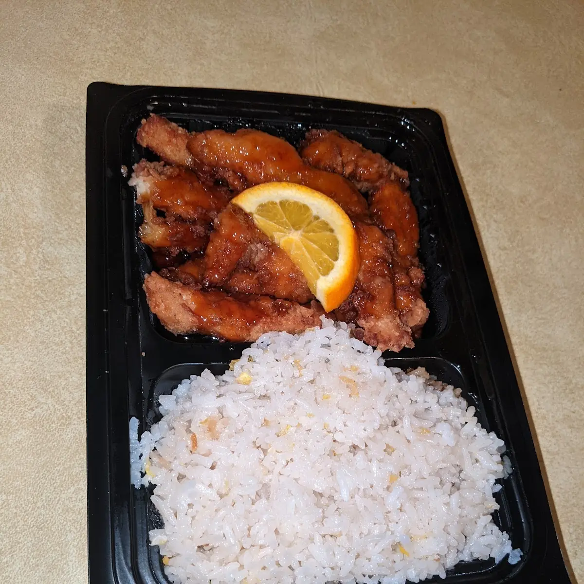 Regular Orange Chicken Entree