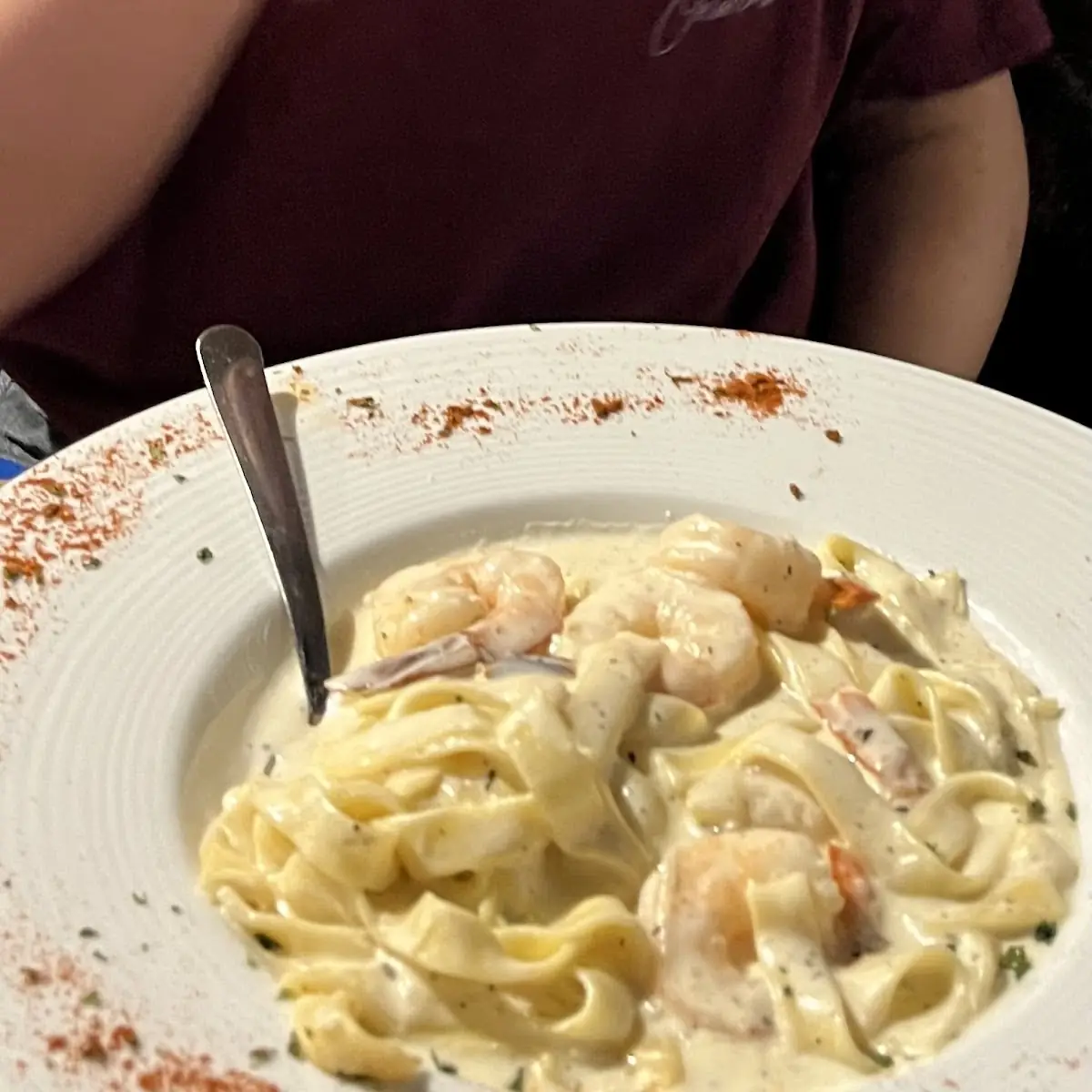 Shrimp Alfredo