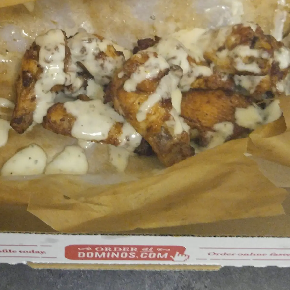Garlic Parm Wings