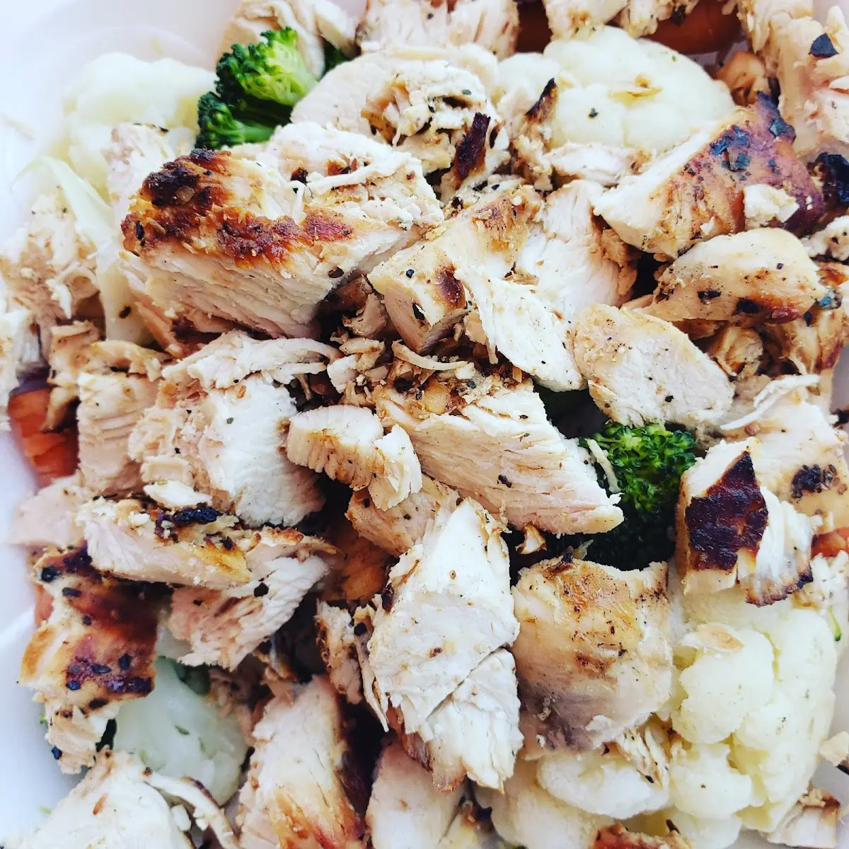 Chicken w Mixed Vegetables