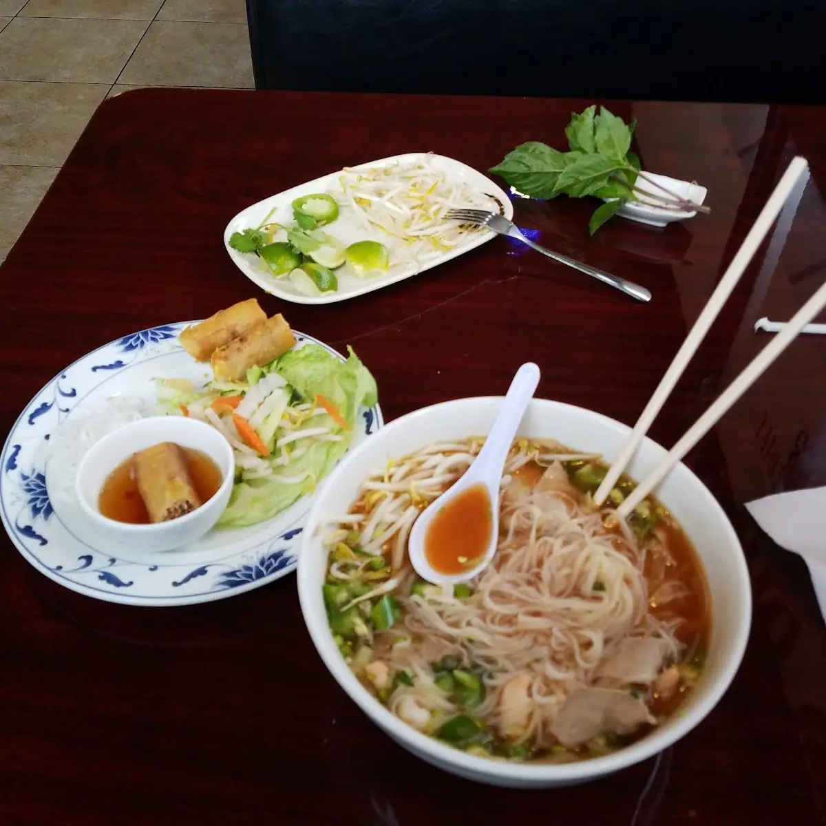 Pho Rice Noodle Soup