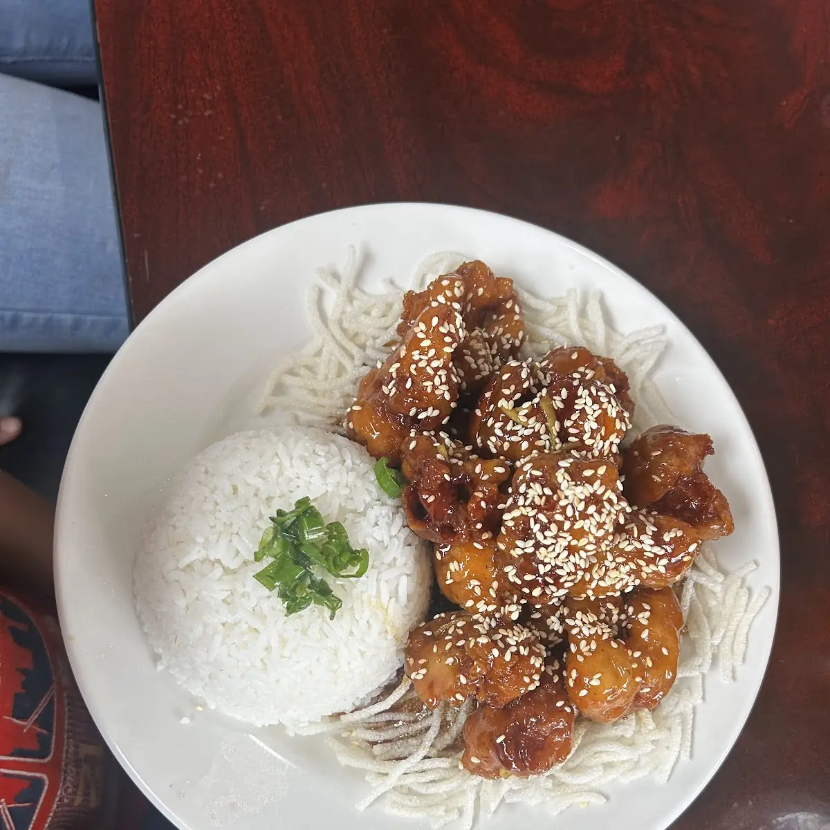 Sesame Chicken or Tofu