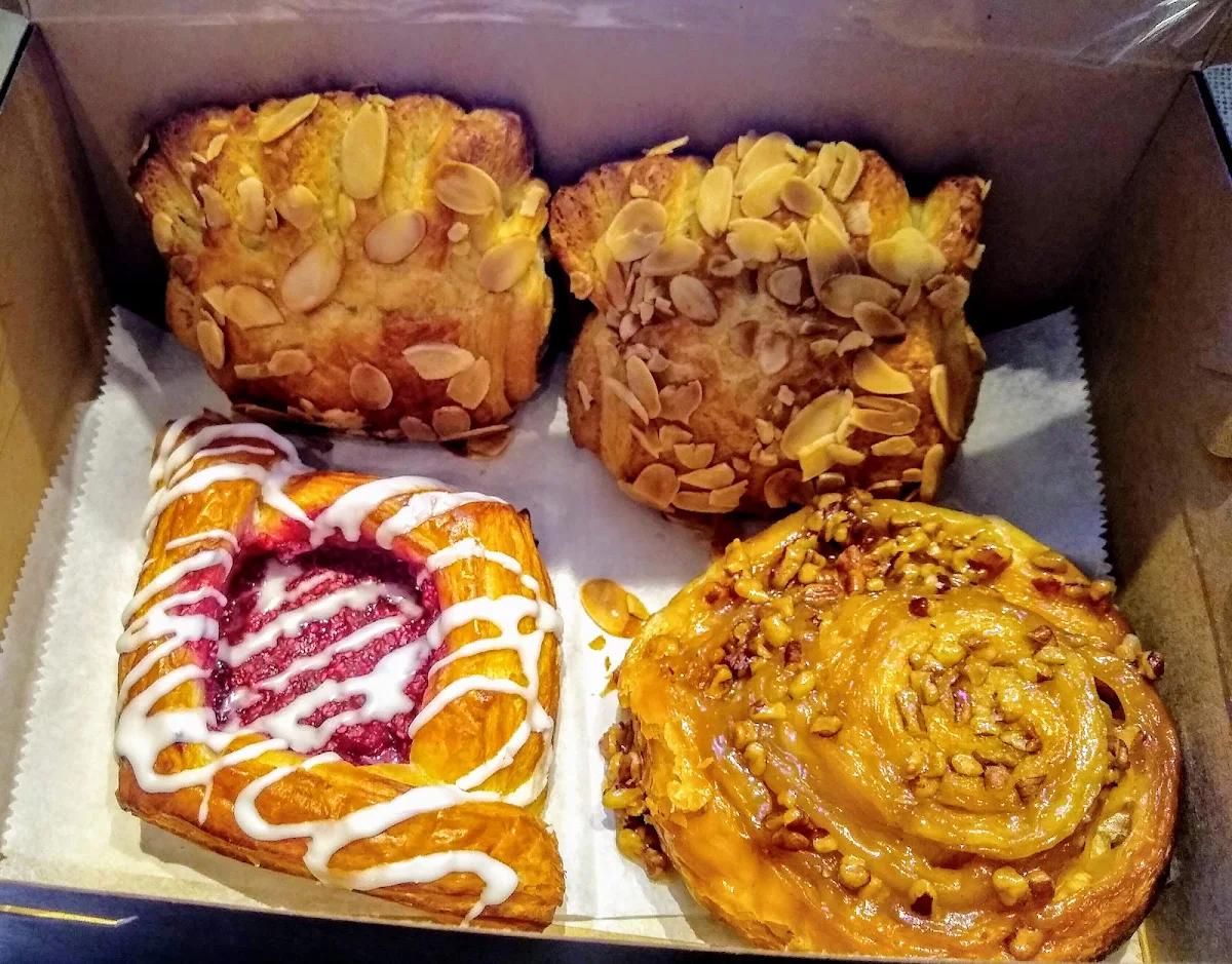 Bear Claw Raspberry Danish and Schnechen