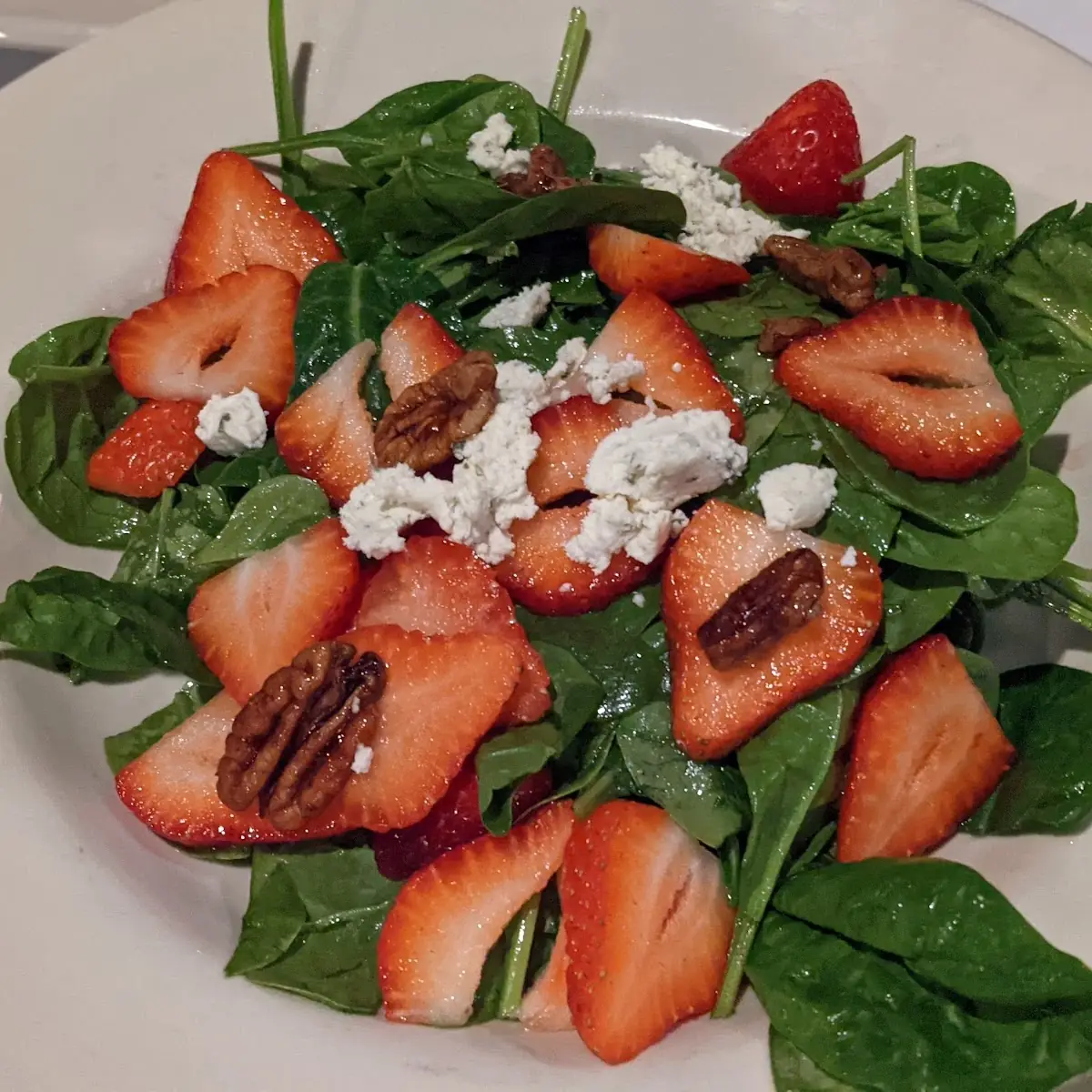 Strawberry Spinach Salad