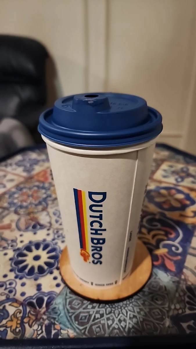 Decaf Latte with Sugar Free Coconut Syrup