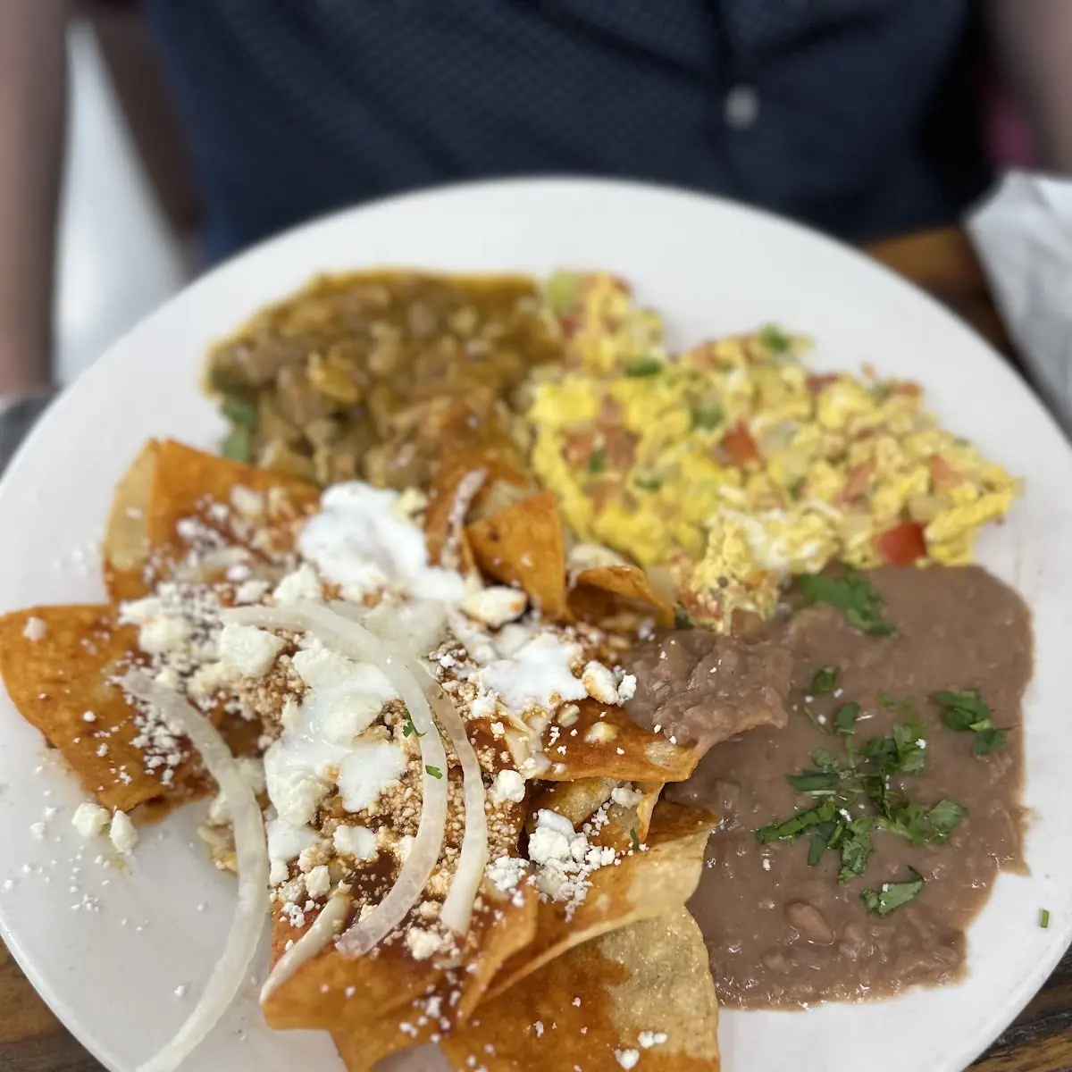 Chilaquiles Plate