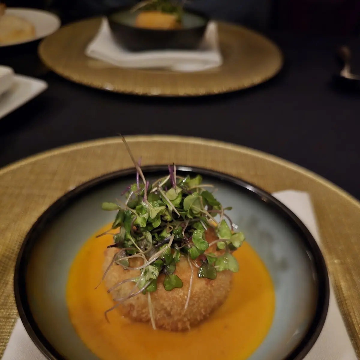 Potato and Crab Cake