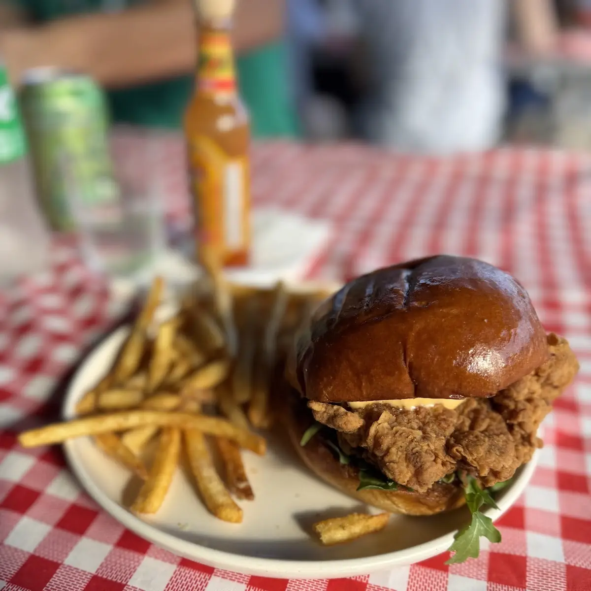 Blue Cheese Chicken Sandwich with Slaw