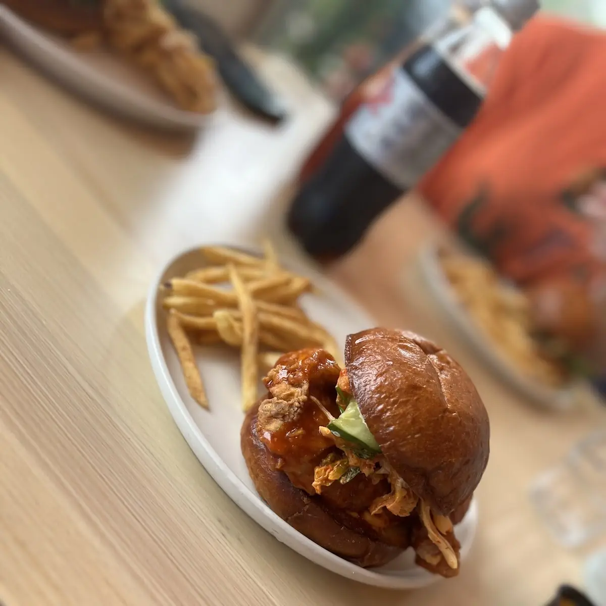 Korean Fried Chicken Sandwich