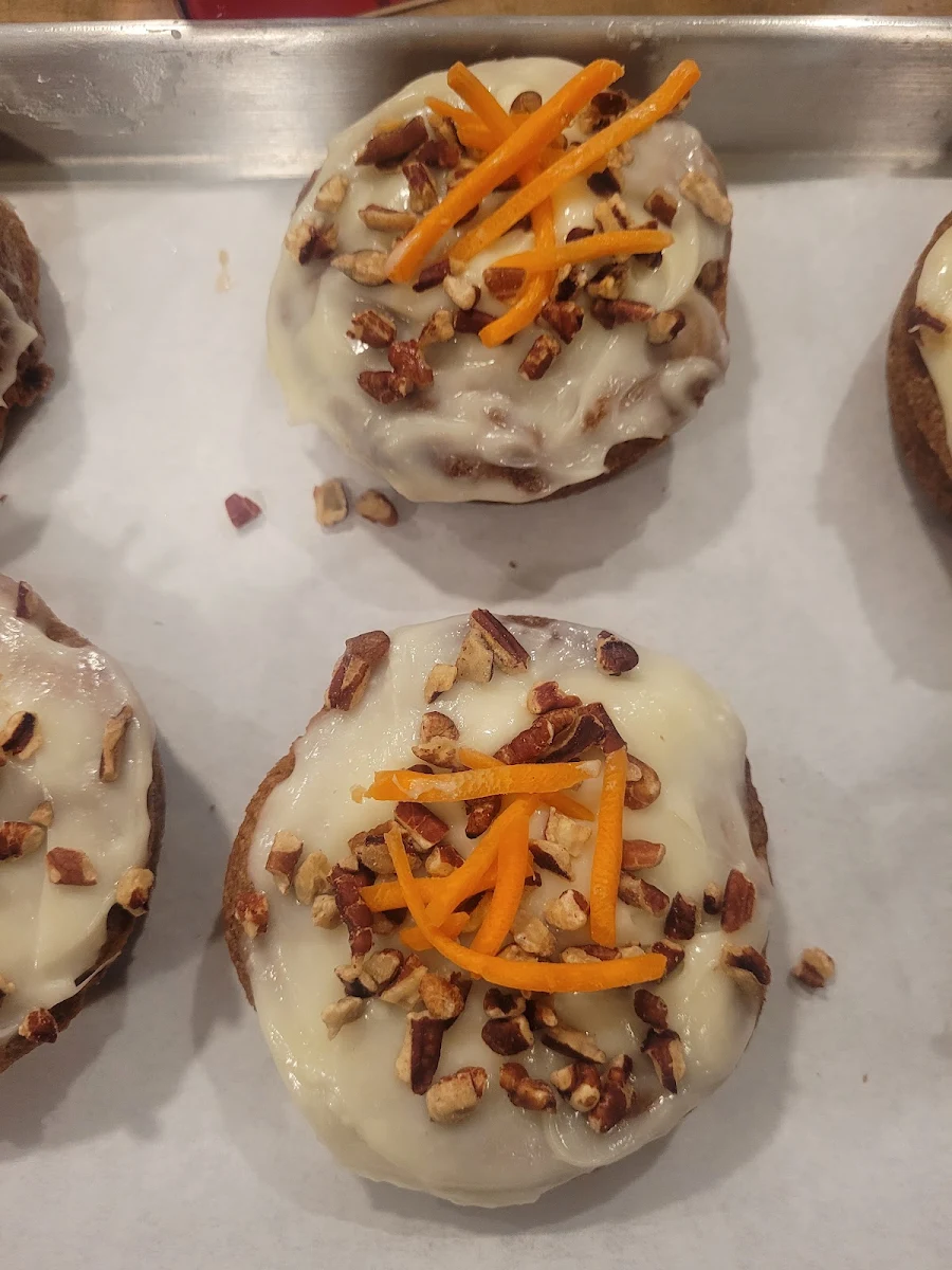 Carrot Cake Donuts