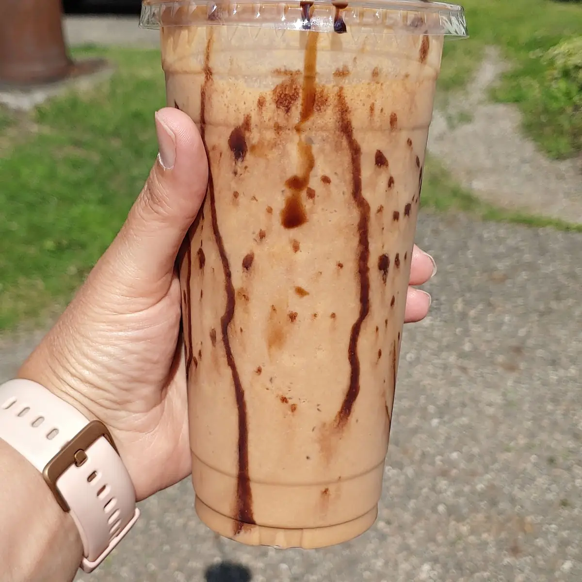 Peanut Butter Fudge Mocha Latte