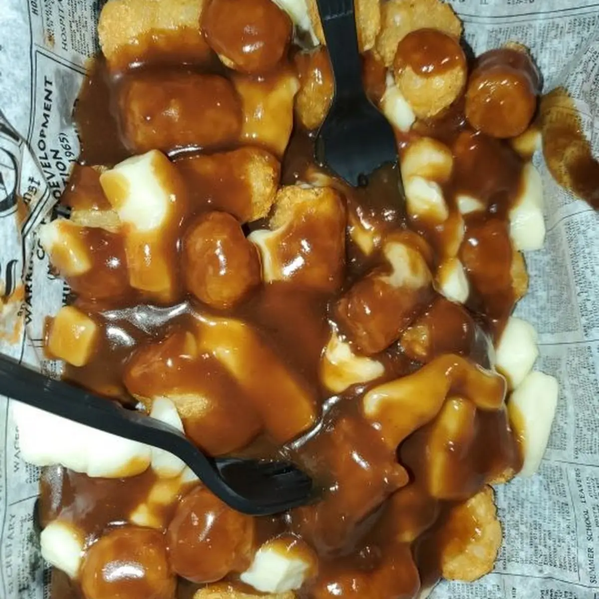 Poutine with Tater Tots