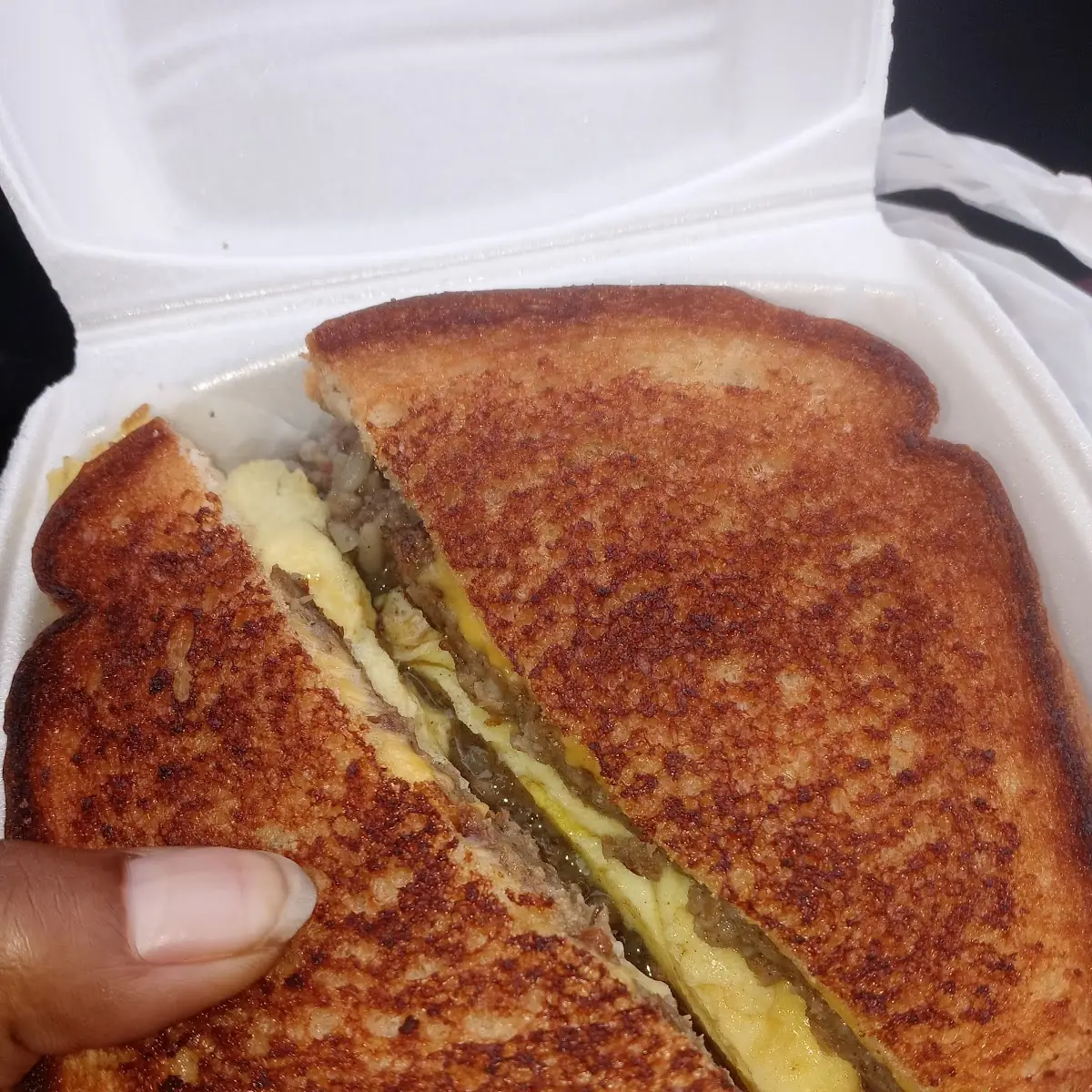 Patty Melt Sandwich Add Liver Pudding