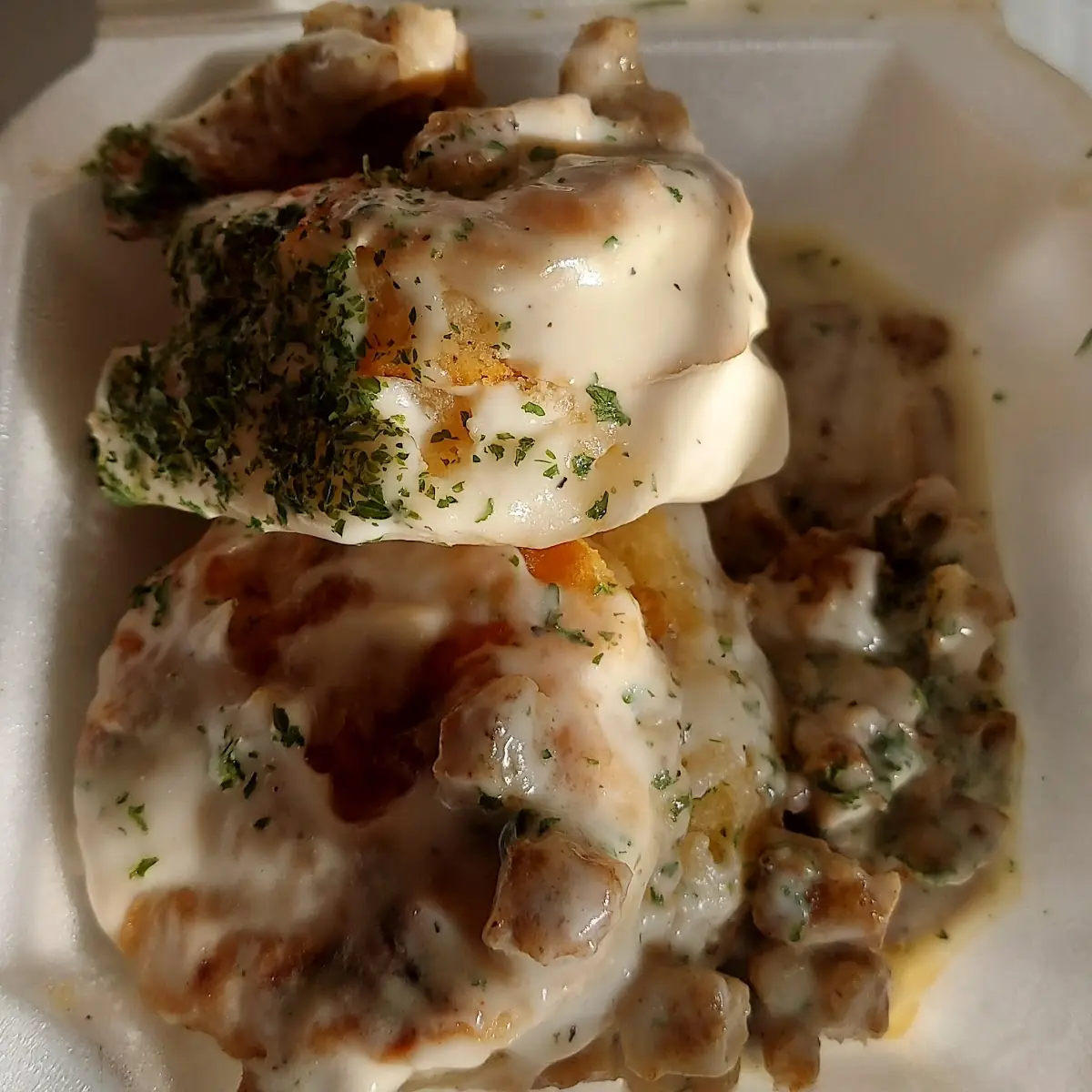 Smothered Biscuits and Sausage Gravy