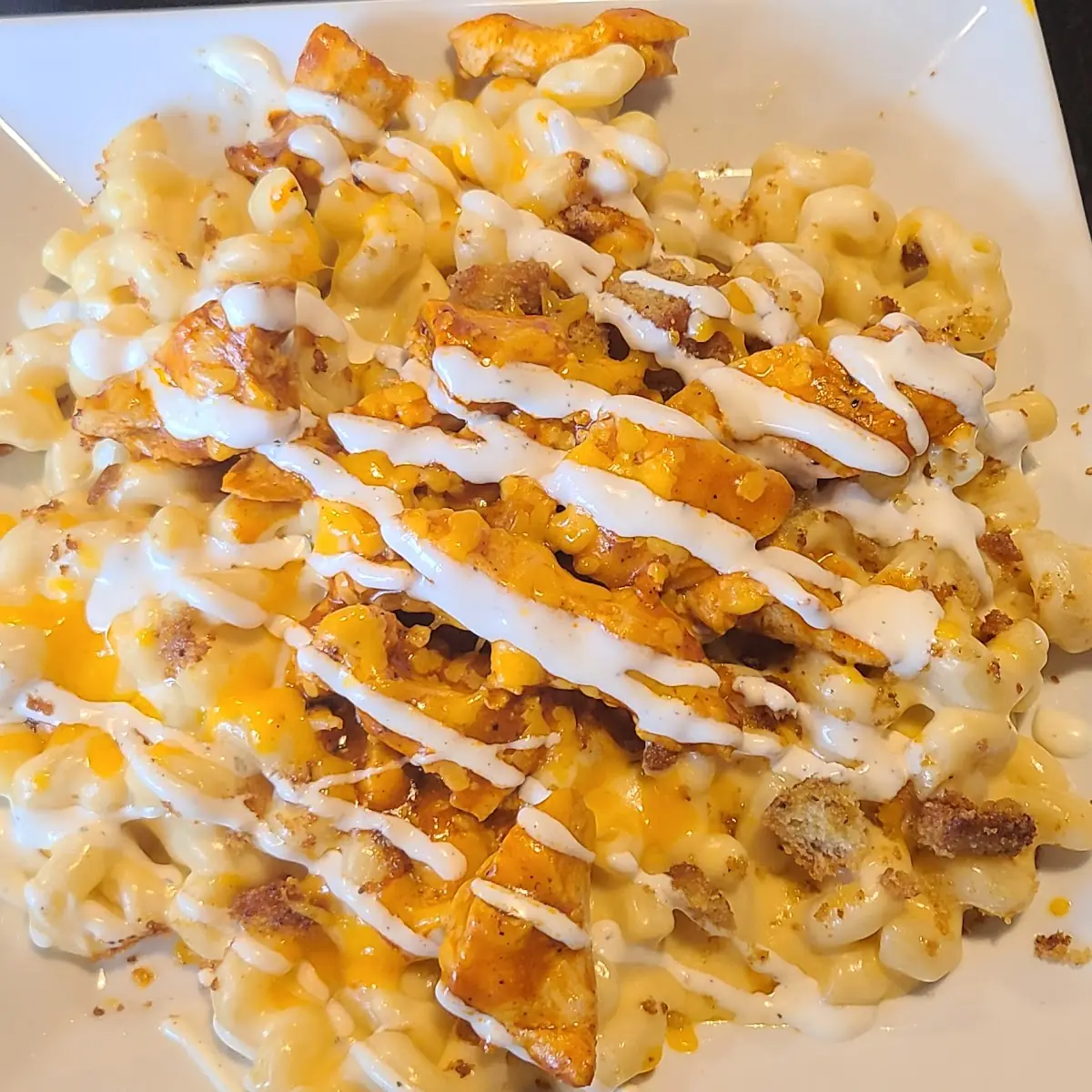 Buffalo Chicken Mac and Cheese