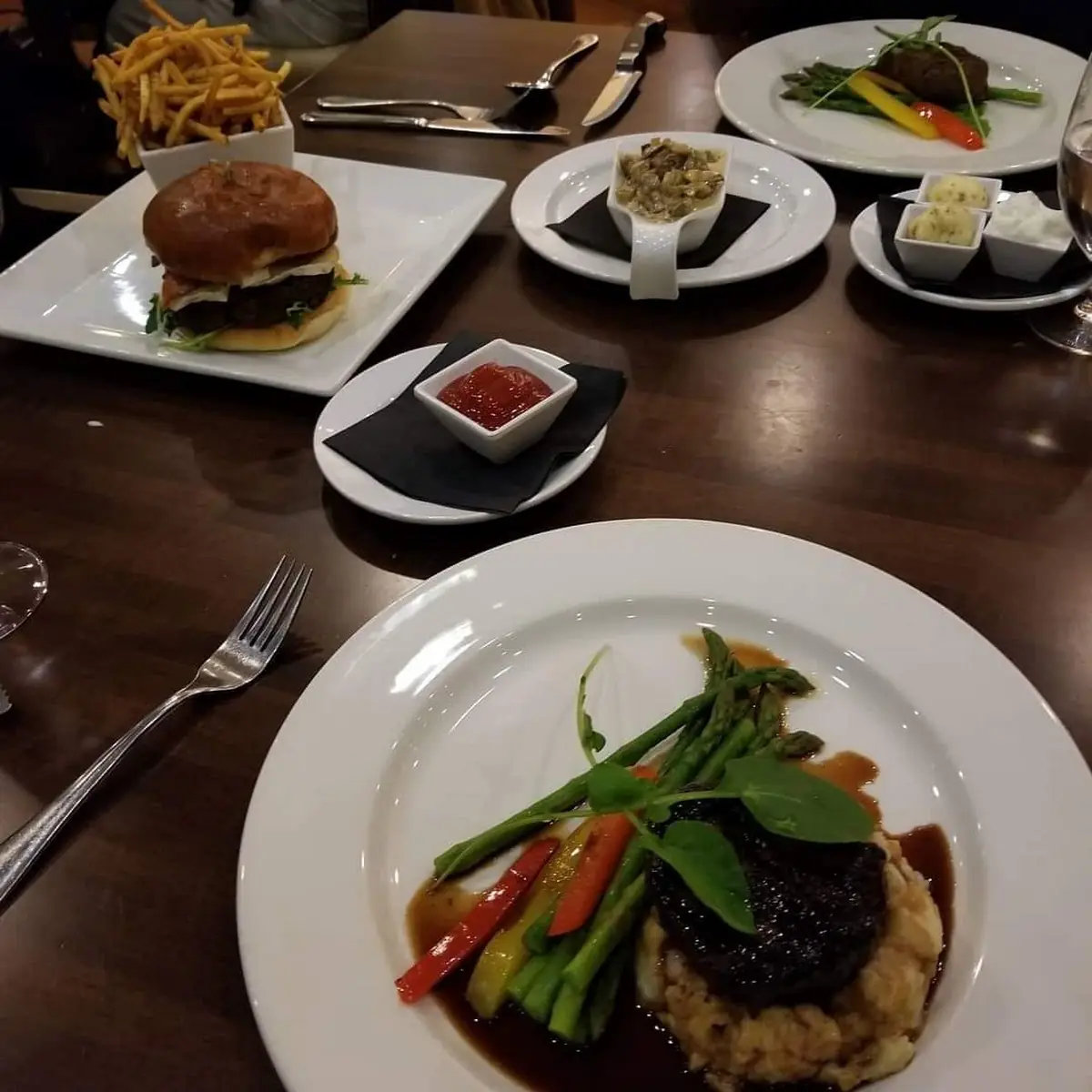 Filet Mignon with Garlic Mash