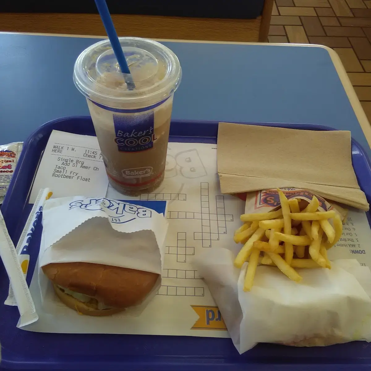 Junior Twin Meal with Root Beer Float