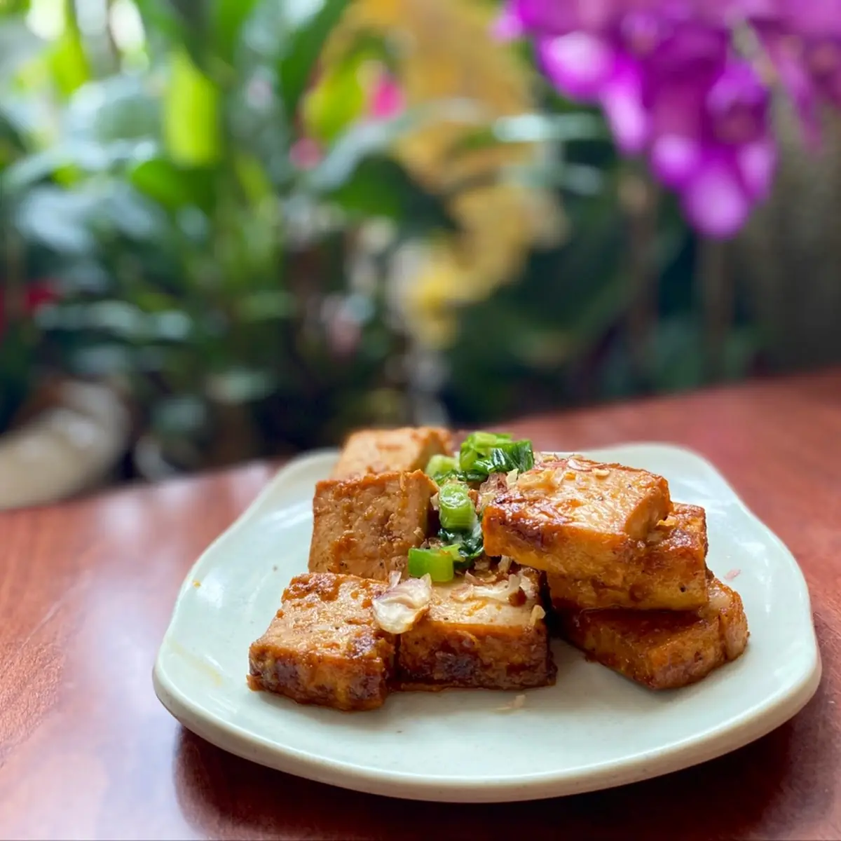 Spicy Fried Tofu