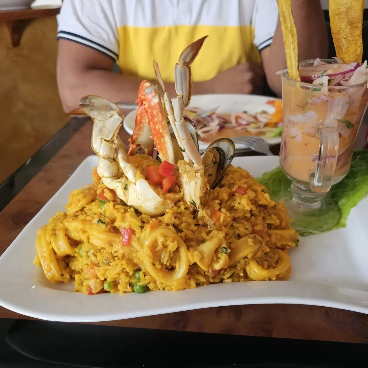 Arroz Con Mariscos Rice with Seafood
