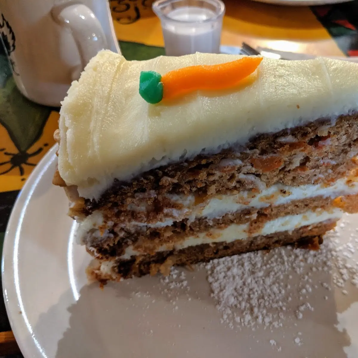 Carrot Cake and Coffee