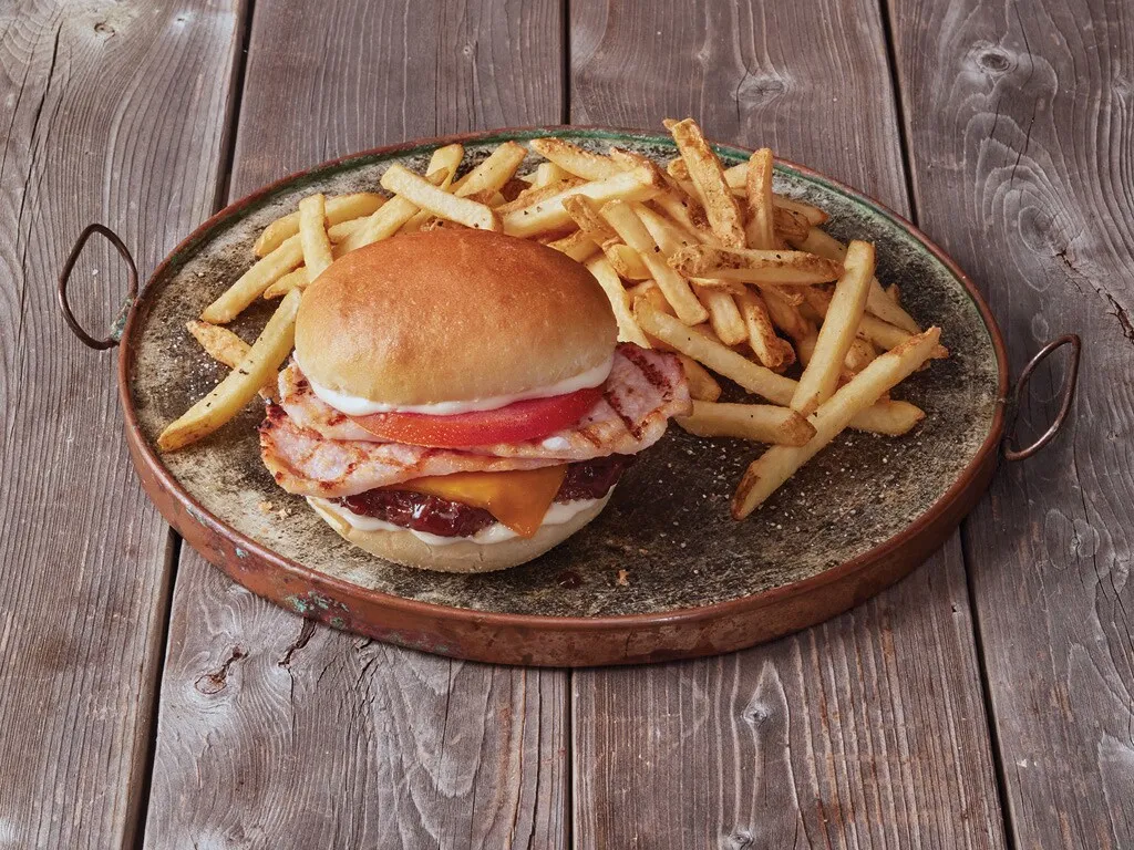 Burger Combo for Two, Montana’s BBQ & Bar