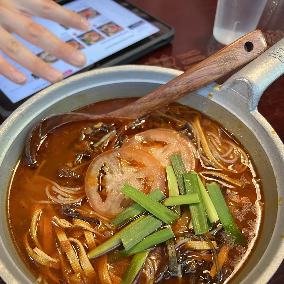 Pickled Pepper Rice Noodle Soup