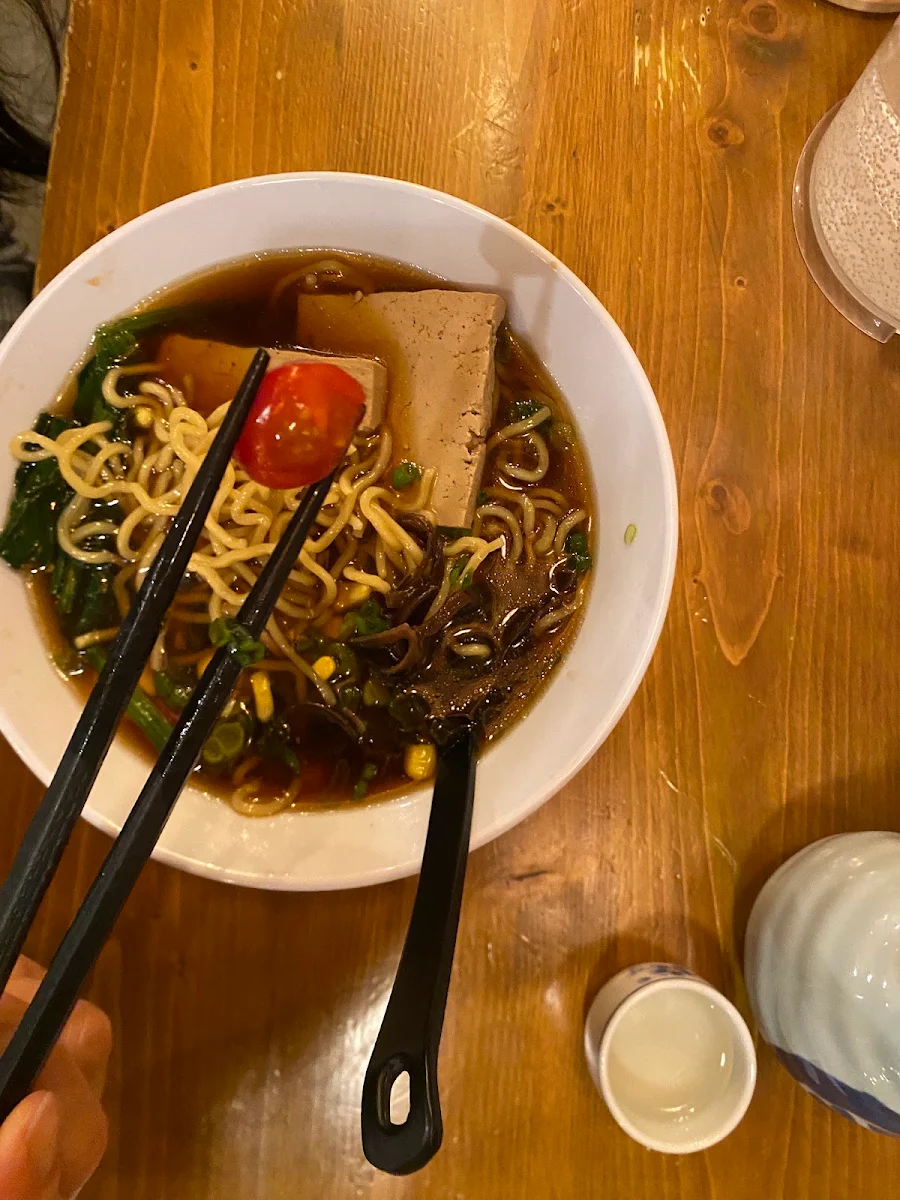 Vegetarian Ramen, Tsukuyomi Ramen - Mile End