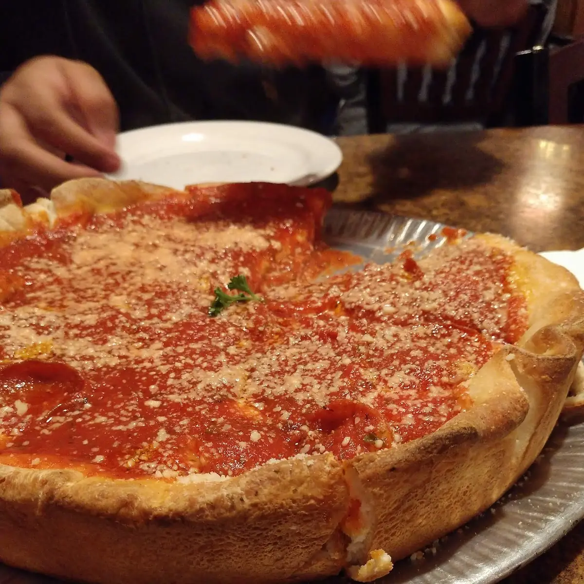 Chicago Style Deep Dish Pizza