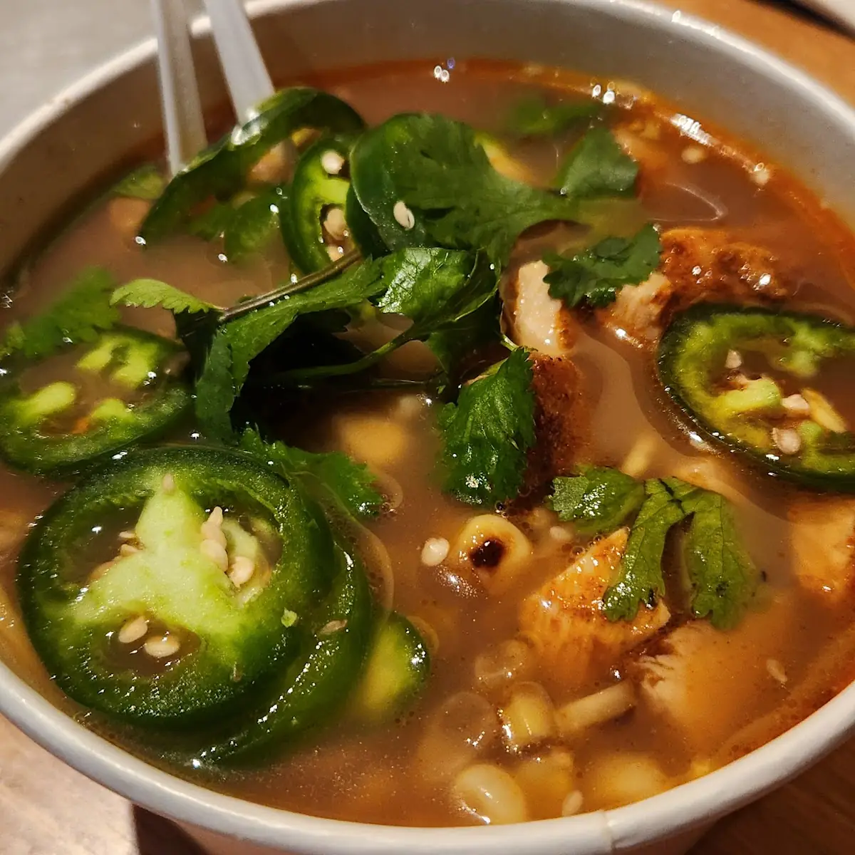 Soup with Pork Broth