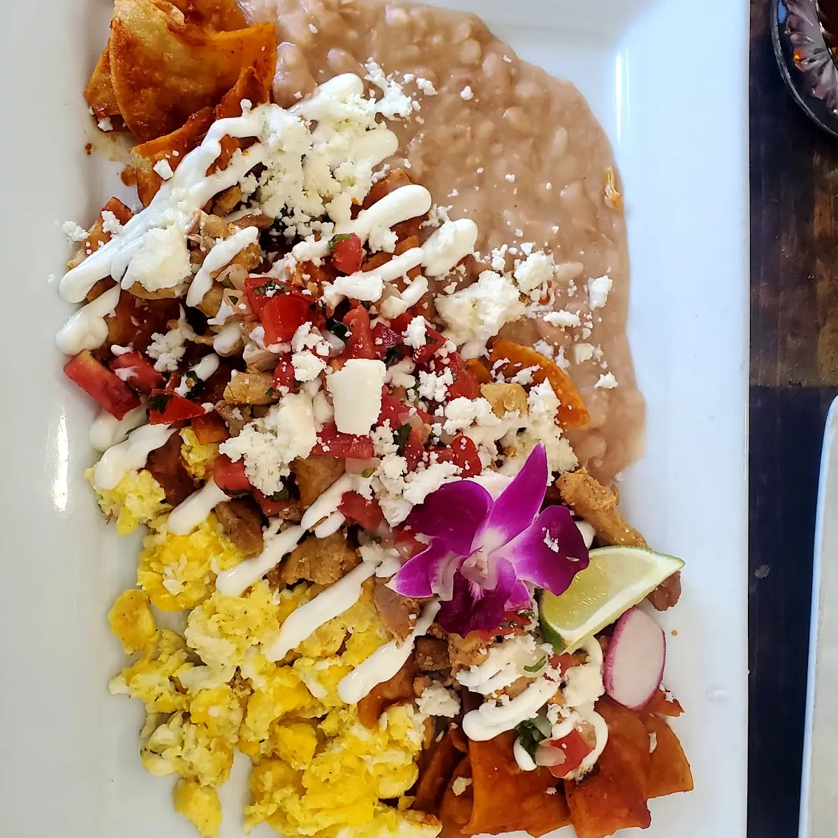 Chicken Chilaquiles Verdes