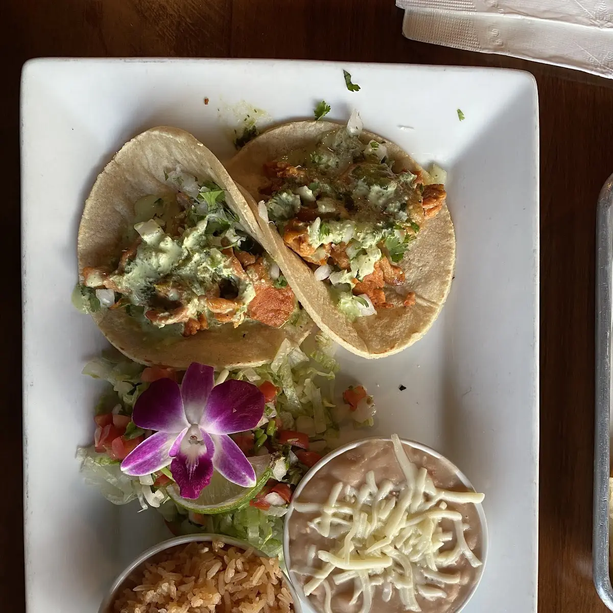 Two Tacos Plate