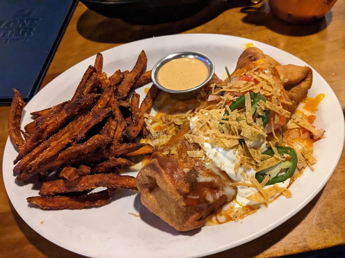 Chicken Chimichanga, Lone Star Texas Grill