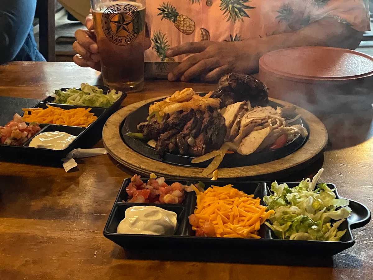 Fajitas for Two, Lone Star Texas Grill