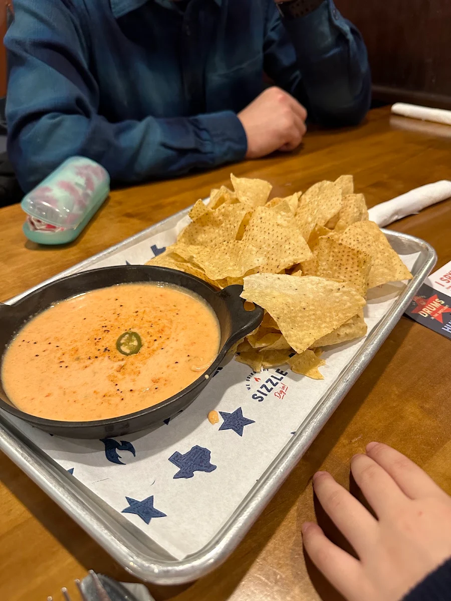 Queso & Chips, Lone Star Texas Grill