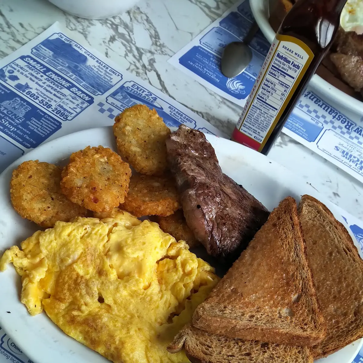 Steak and Eggs w Hash Browns