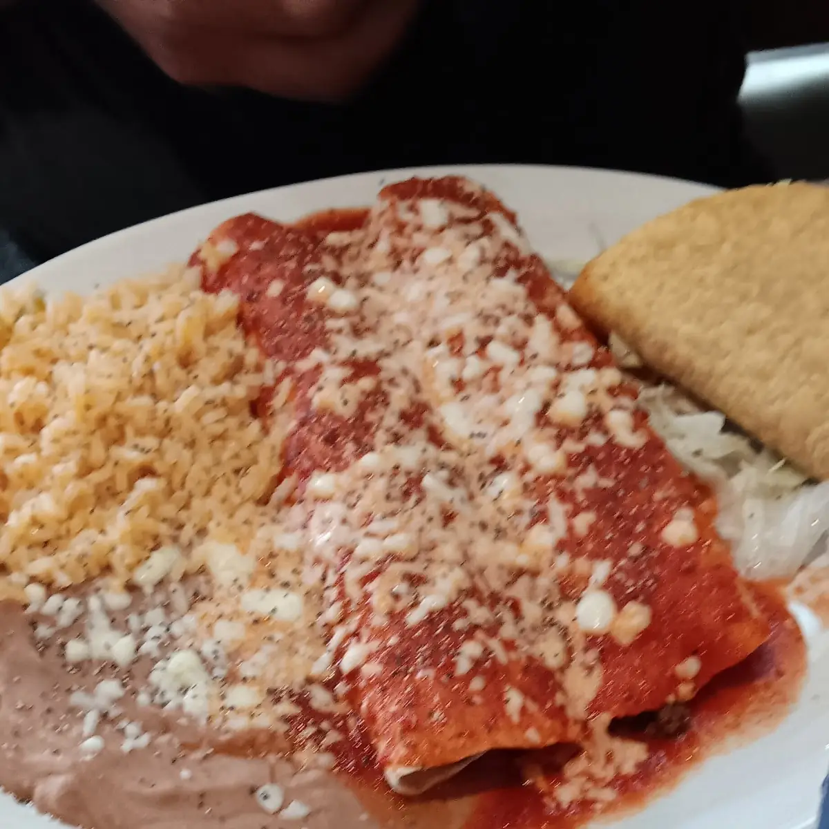 To Burritos Rice Beans Tacos