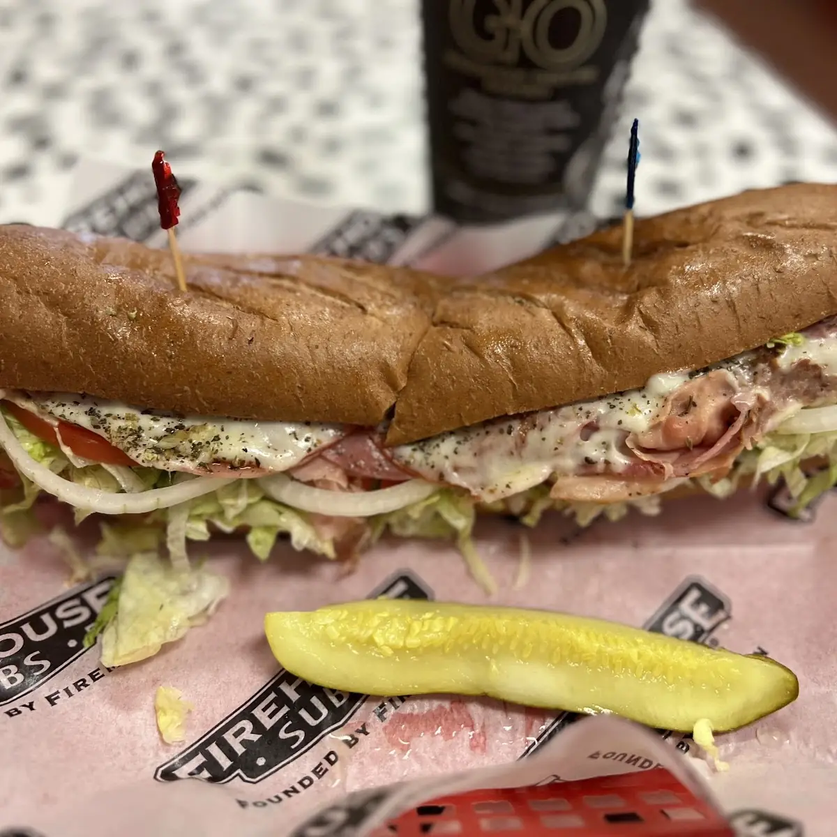 Big Italian Sub on Wheat