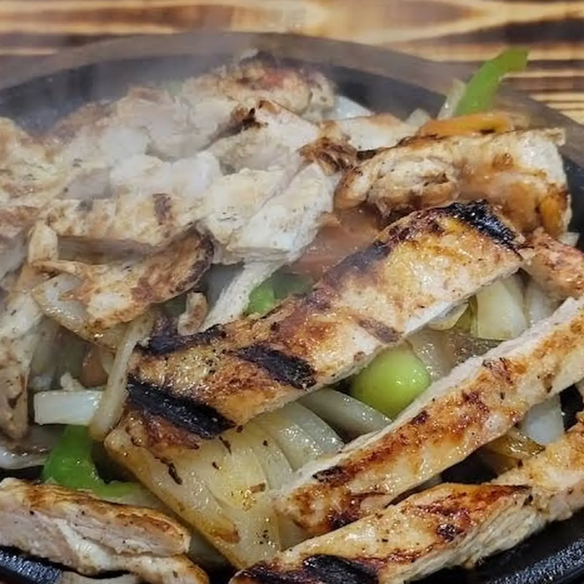 Grilled Chicken Fajitas