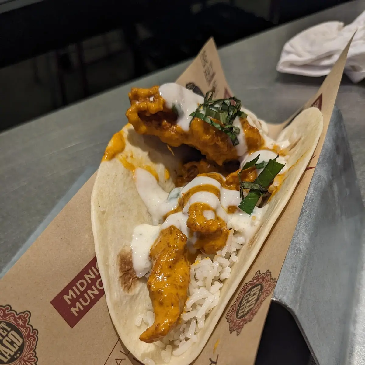 Butter Chicken Tacos