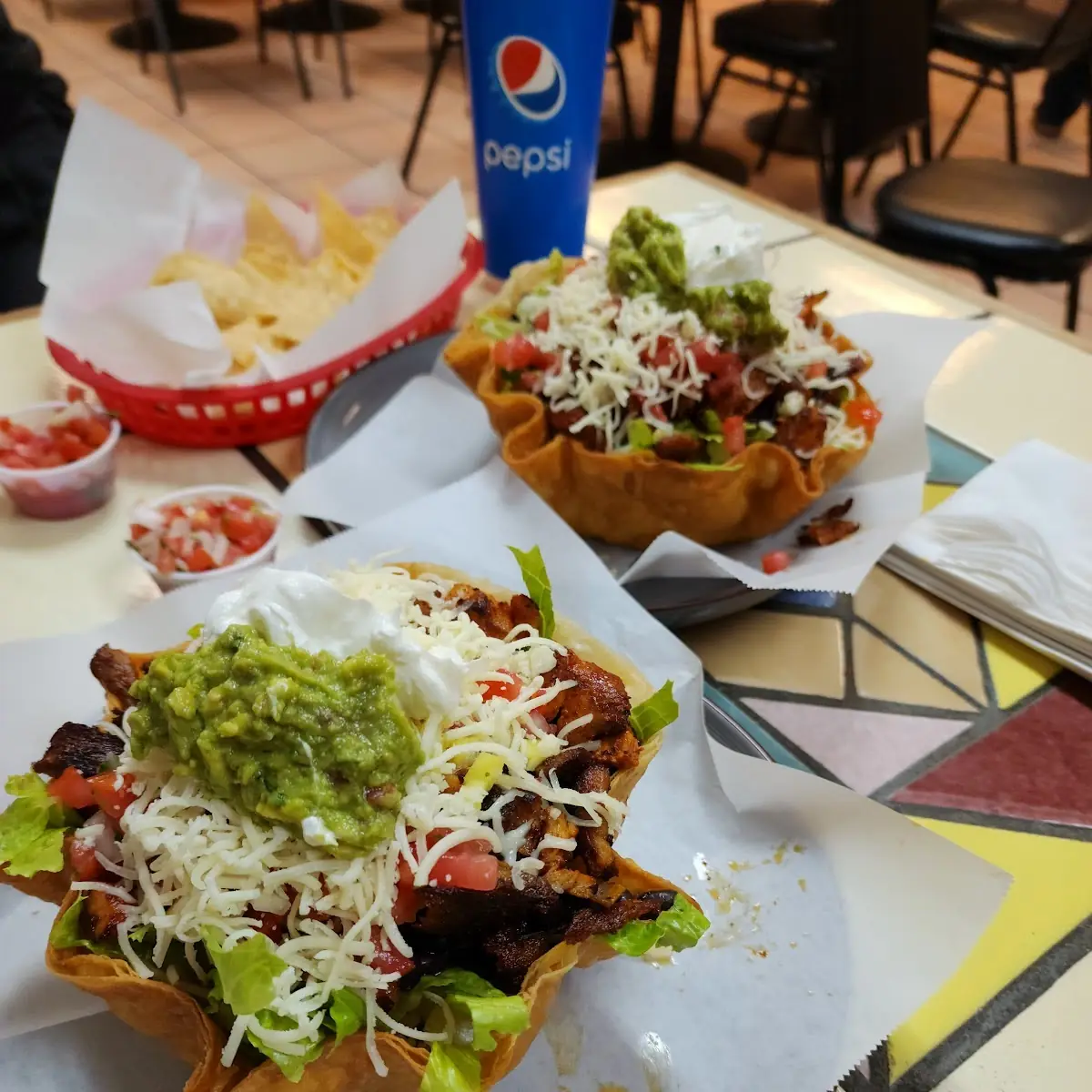 Pastor Taco Salad