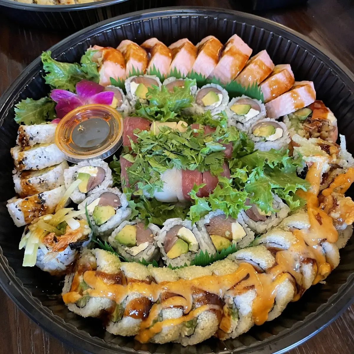 Smoked Salmon Sushi