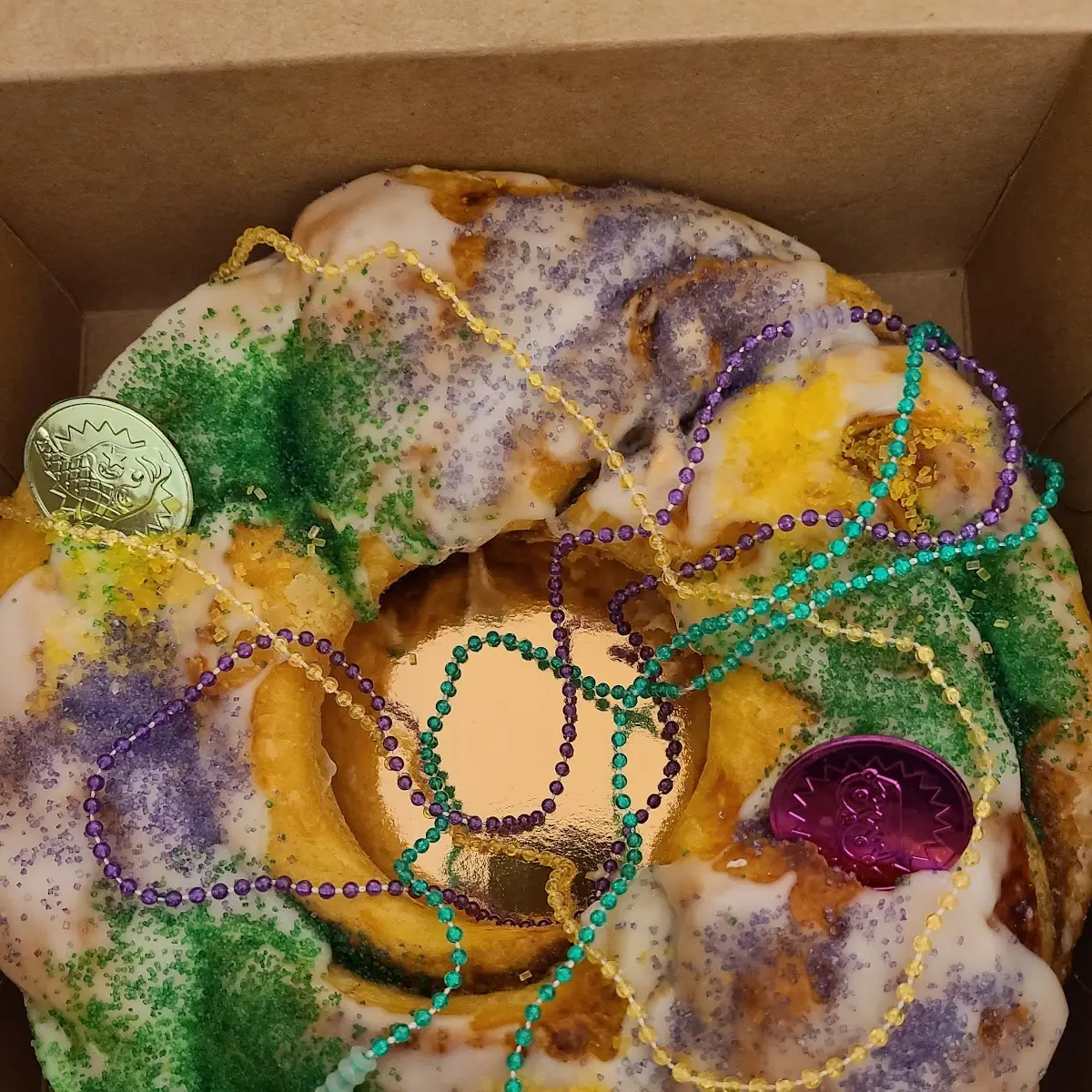 King's Cake for Mardi Gras