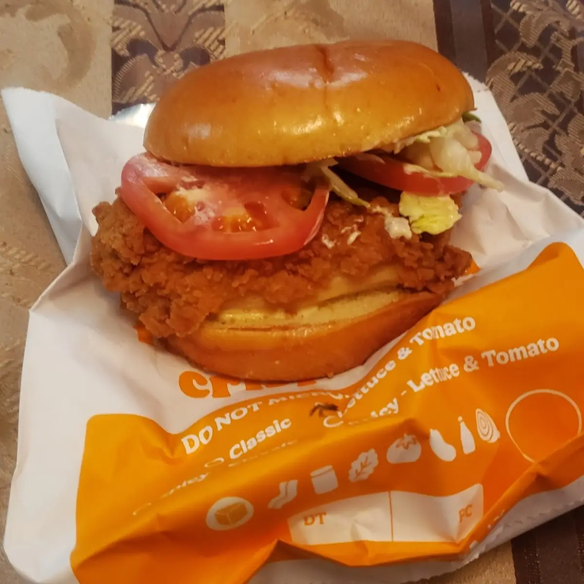 Hand-Breaded ch'King Sandwich